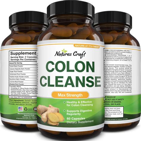 Colon Cleanser Detox For Weight Loss Lactobacillus Acidophilus