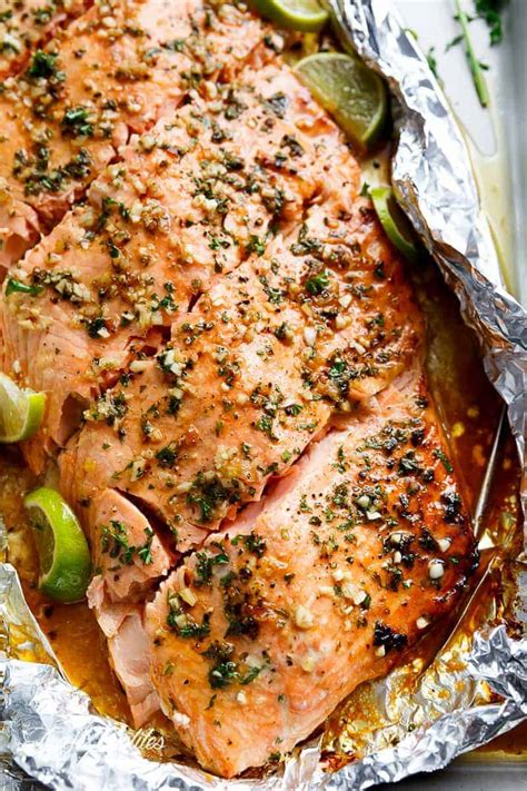 Add butter and stir as it melts. Honey Lime Garlic Butter Salmon - Cafe Delites