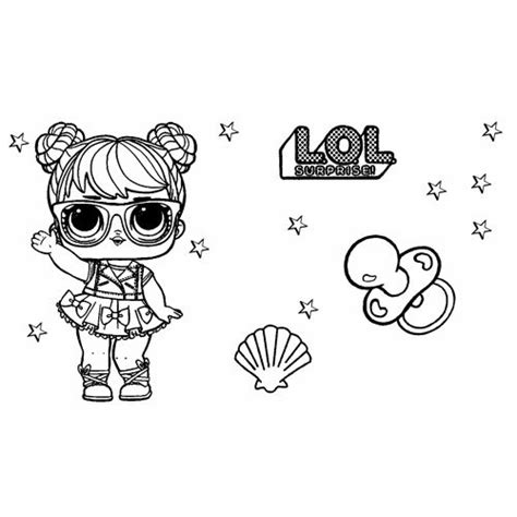 Center stage girl lol coloring page 🐹 Free Online Coloring Pages 🍄