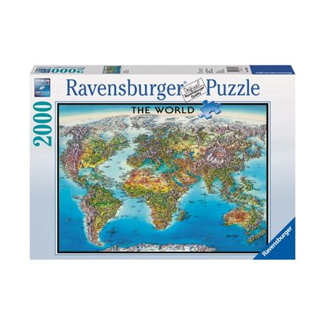 Vind fantastische aanbiedingen voor puzzles ravensburger 2000. Ravensburger - World Map - 2000 Piece Jigsaw Puzzle ...