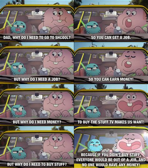 Funny Gumball Quotes Quotesgram