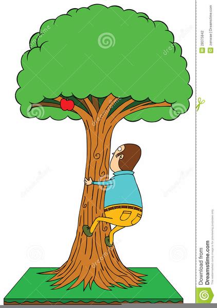 Clipart Boy Climbing Tree Free Images At Vector Clip Art