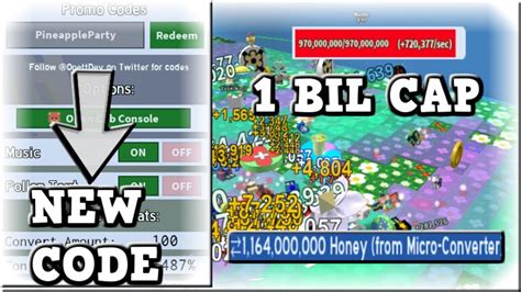 Roblox bee swarm simulator is a game where you can grow your own bees and make honey. NEW INSANE CODE - 1 BILLION CAPACITY!!! - Bee Swarm ...