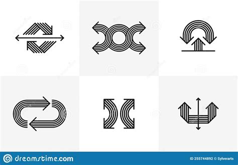 Flèche Vectoriel Logos Dorigine Définition Pictogramme Isolé Symbole