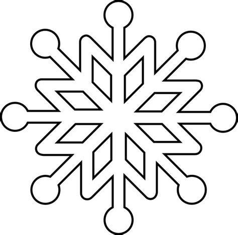 Snowflake | Snowflake template, Christmas stencils ...