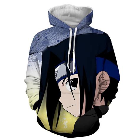 Do you like this video? Sasuke Uchiha Chibi Style Character Cute Design Hoodie # ...