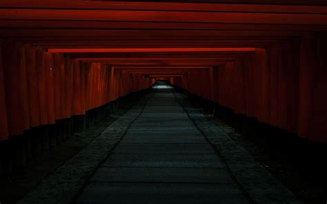 Passage Dark Tunnel Hd Wallpaper Dark Red Wallpaper Dark Wallpaper