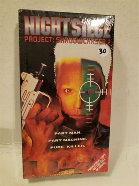 Night Siege Project Shadowchaser 2 Vhs 1995 For Sale Online Ebay