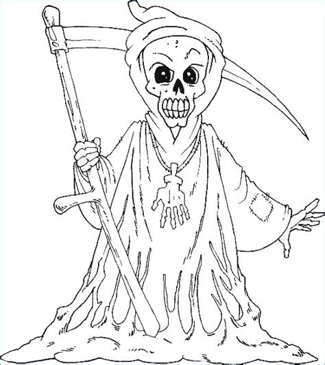 Cool Halloween Coloring Pages At Free Printable