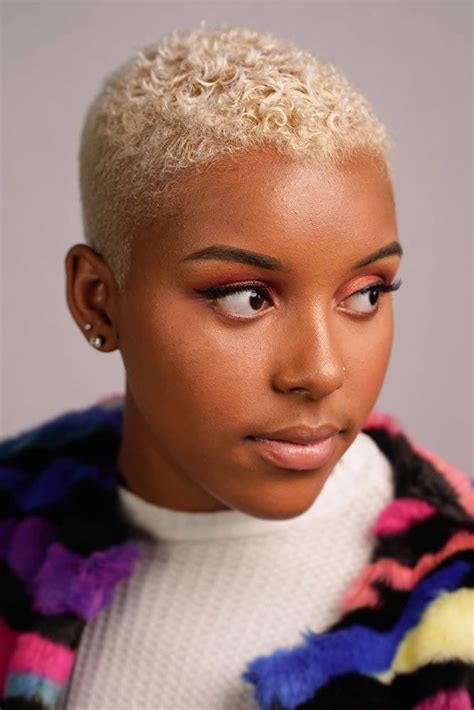 Classic Blonde Twa Naturalhairstyles Shorthair Twahair No Natural