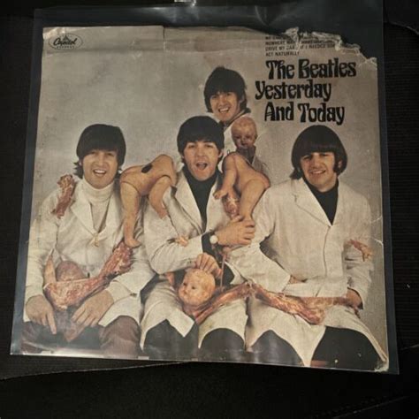 The Beatles Capitol 3rd State Peeled Butcher Cover Yesterday And