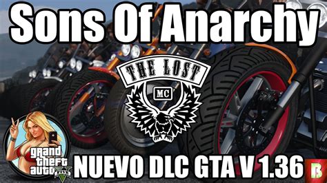 Gta V Ps4 Nuevo Dlc Moteros Sons Of Anarchy Hijos De La Anarquia