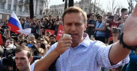 Russia condemns a decision calling for the kremlin critic's video caption: Russian opposition leader Alexey Navalny sentenced to ...