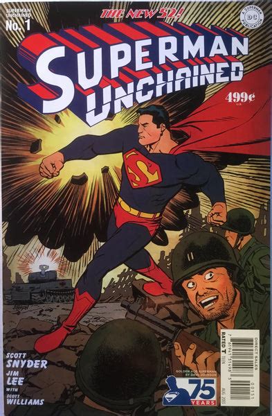 Superman Unchained 1 Dave Johnson 175 Variant Comics R Us