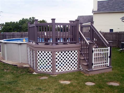 Connect a deck 75% pre fabricated deck system for above ground pools ships free freight 800 958 5088. How Much Does a Chicagoland Pool Deck Cost? | Archadeck of ...