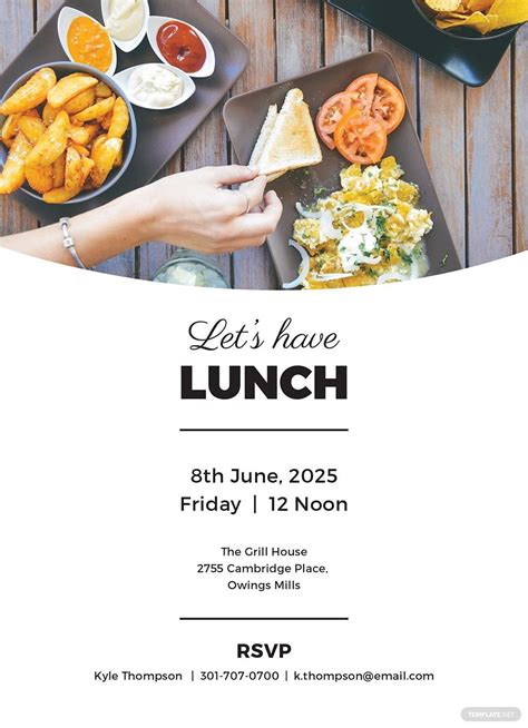151 Sweet Lunch Invitation Wordings And Messages To Share Artofit