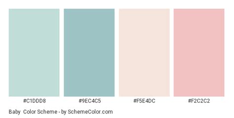 Color Scheme Palette Image Baby Colors Blue Color Schemes Baby Girl