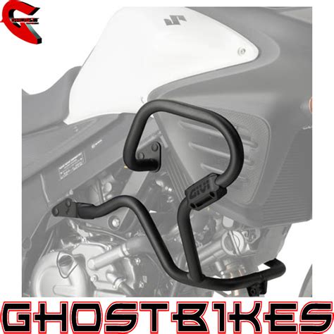 R&g racing black boot guard kit for triumph street triple rs 765 (2020). GIVI SUZUKI DL 650 V-STROM MOTORCYCLE STEEL ENGINE BASH ...