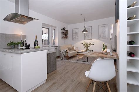Kleine ruimte inrichten | scandinavische inrichting van een woonkamer in klein appartement. vaningen, http://trendesso.blogspot.sk/2015/02/nadherny ...