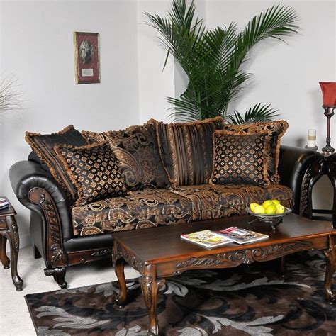 Black And Gold Couch Elegant Living Room Furniture Living Room Sets Furniture Elegant Sofa