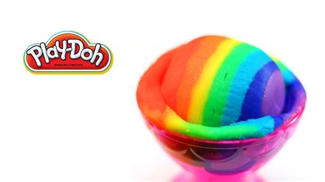 Download Playdoh Rainbow Ice Cream Scoop - YouTube