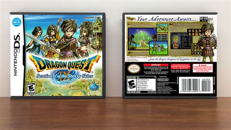 Dragon Quest Ix Sentinels Of The Starry Skies Ds Game Case
