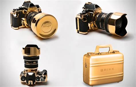 Brikk 24k Gold Nikon Df Camera