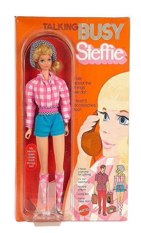 Blonde Talking Busy Steffie Mint In Original Box