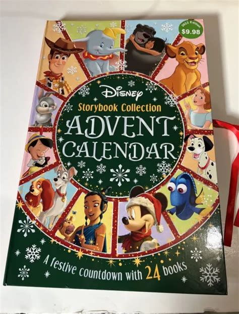 Disney Storybook Collection Advent Calendar Book 24 Festive Books 2022