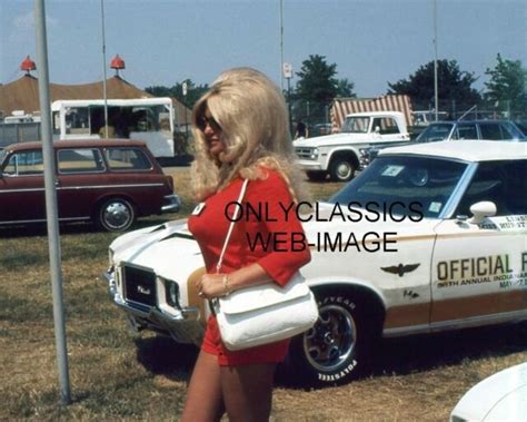 Indy Linda Vaughn Photo Busty Trophy Girl Hurst Olds Pace Car WOW For Sale Online EBay