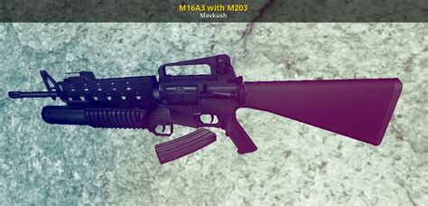 M16a3 With M203 Counter Strike Condition Zero Mods