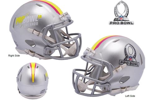 Nfl Pro Bowl 2019 Riddell Revolution Speed Mini Football Helmet