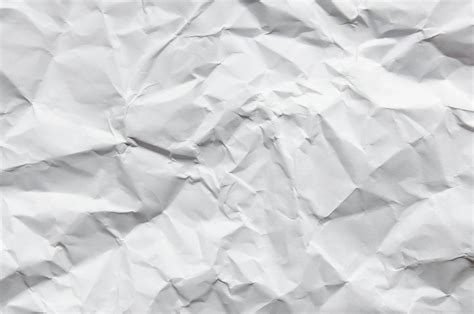 Download Scrap White Crumpled Paper Wallpaper