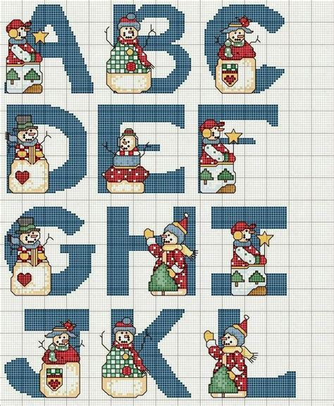 alfabeto natale cross stitch cross stitch alphabet cross stitch embroidery