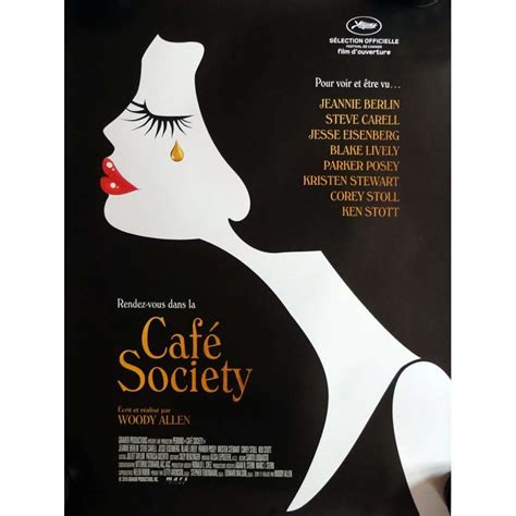cafe society movie poster