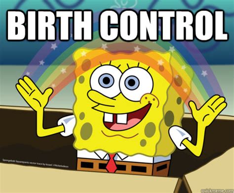 Birth Control Spongebob Rainbow Quickmeme