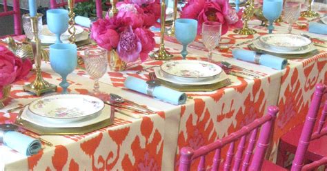The colors are vibrant and cheery; Simply Fabulous: Perfect Table Setting