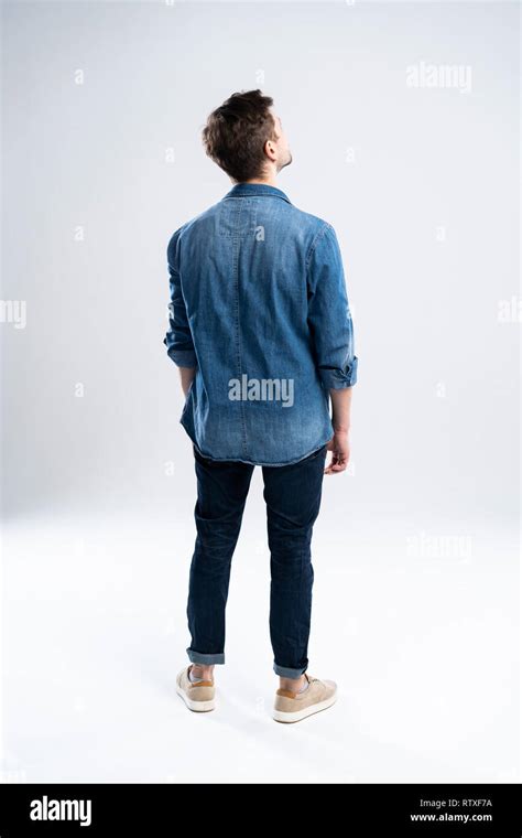 Man Standing Back View Hi Res Stock Photography And Images Alamy