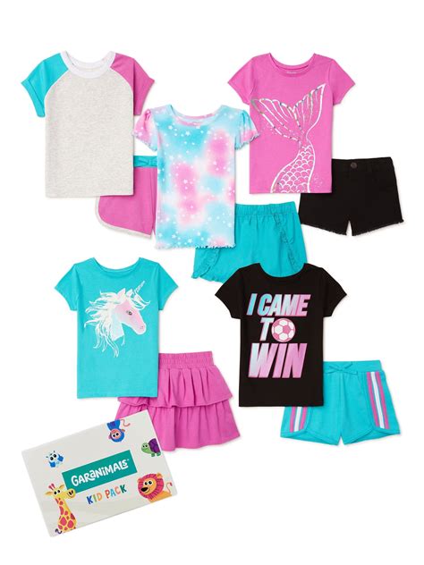 Buy Garanimals Baby And Toddler Girls Mix And Match Outfits Kid Pack 10