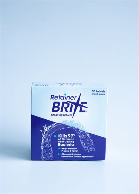 Retainer Brite — Wearside Orthodontic Centre