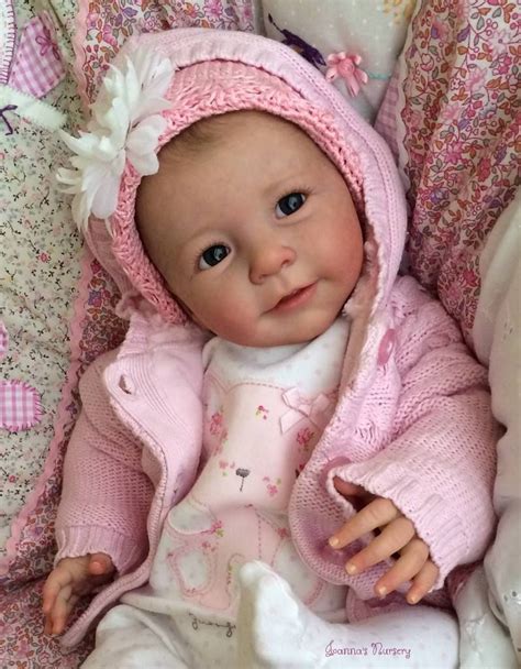 Joannas Nursery Adorable Reborn Baby Girl Lisa By Linde Scherer