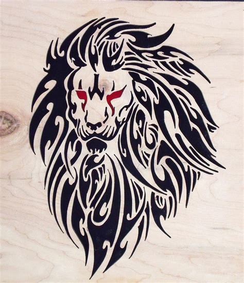 Tribal Lion By Liskie3100 On Deviantart