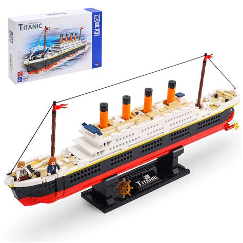 Buy RSDHFLY Titanic Model Building Blocks Set Pieces Titanic Cruise Ship Model Building Set