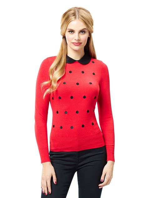 Spotty Dotty Knit Jumper | Shop Knitwear Online from Review | Review ...