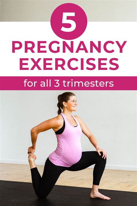 The 5 Best Pregnancy Exercises For Every Trimester Nourish Move Love