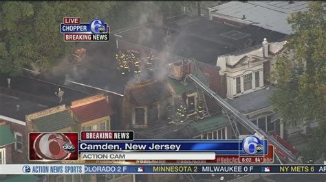 Fire Rips Through Two Homes In Camden Nj 6abc Philadelphia
