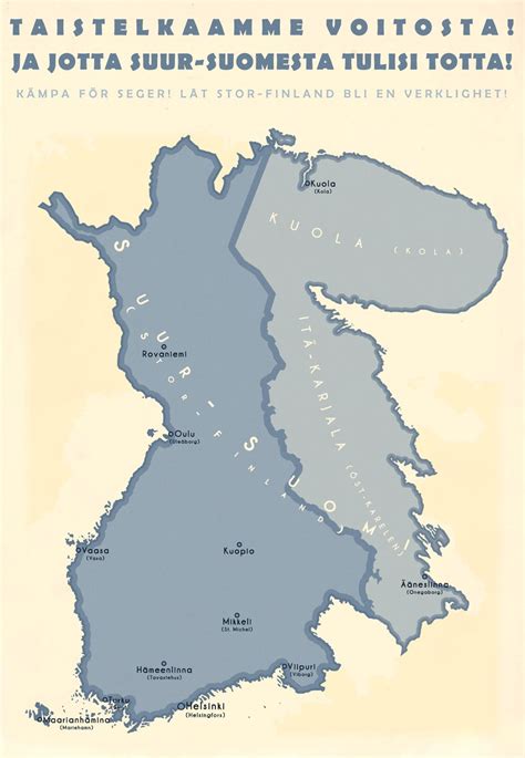 greater finland finland alternate history historical geography