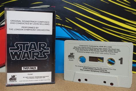 Star Wars Cassette Tape Original Soundtrack Composed And Conducted By