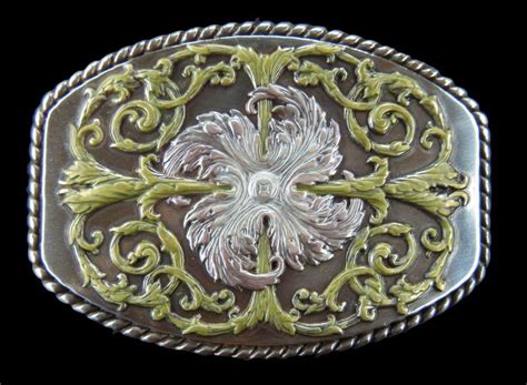 Pin On Floral Belt Buckles