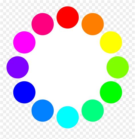 Color Circles Clip Art At Clker Color Wheel Circles